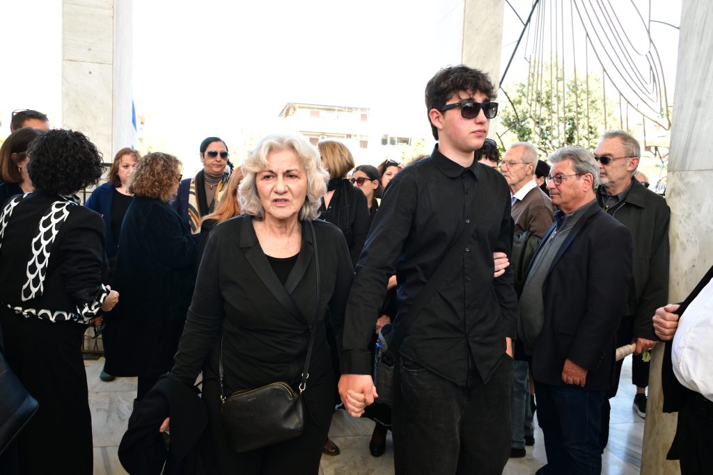 Κηδεία Βασίλη Ρίζου Α΄ Νεκροταφείο Αθηνών