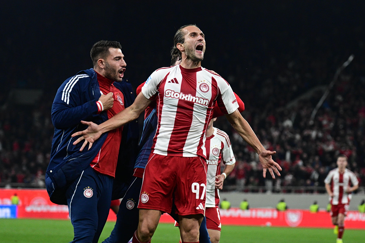 Γκολ Ολυμπιακός ΑΕΚ ακυρώθηκε VAR