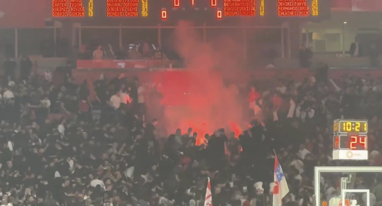 Επεισόδια οπαδών Ερυθρός Αστέρας Παρτίζαν Βελιγράδι