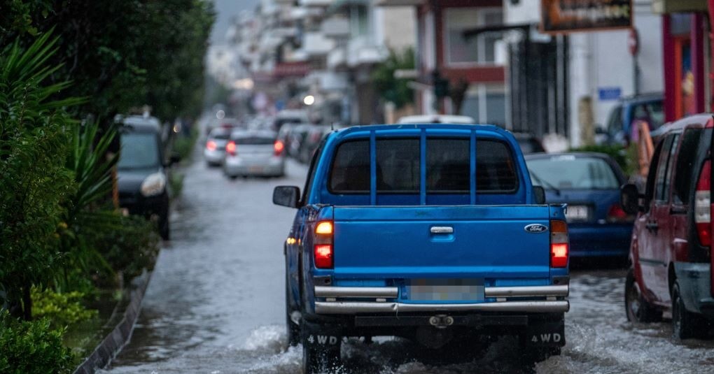 Κακοκαιρία Erminio Πελοπόννησος έντονα καιρικά φαινόμενα βροχές
