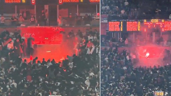 Επεισόδια οπαδών Ερυθρός Αστέρας Παρτίζαν Βελιγράδι