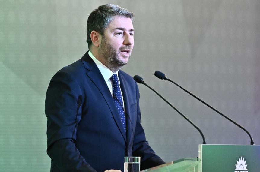 Νίκος Ανδρουλάκης πρόεδρος ΠΑΣΟΚ σε δήλωση κατά Μητσοτάκη