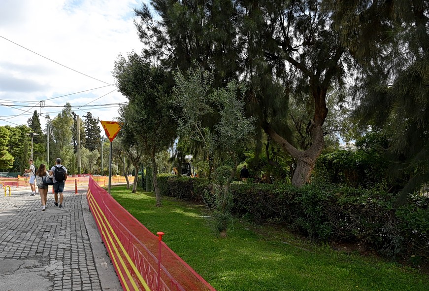 Η ανανεωμένη λεωφόρος Βασιλίσσης Όλγας στην Αθήνα