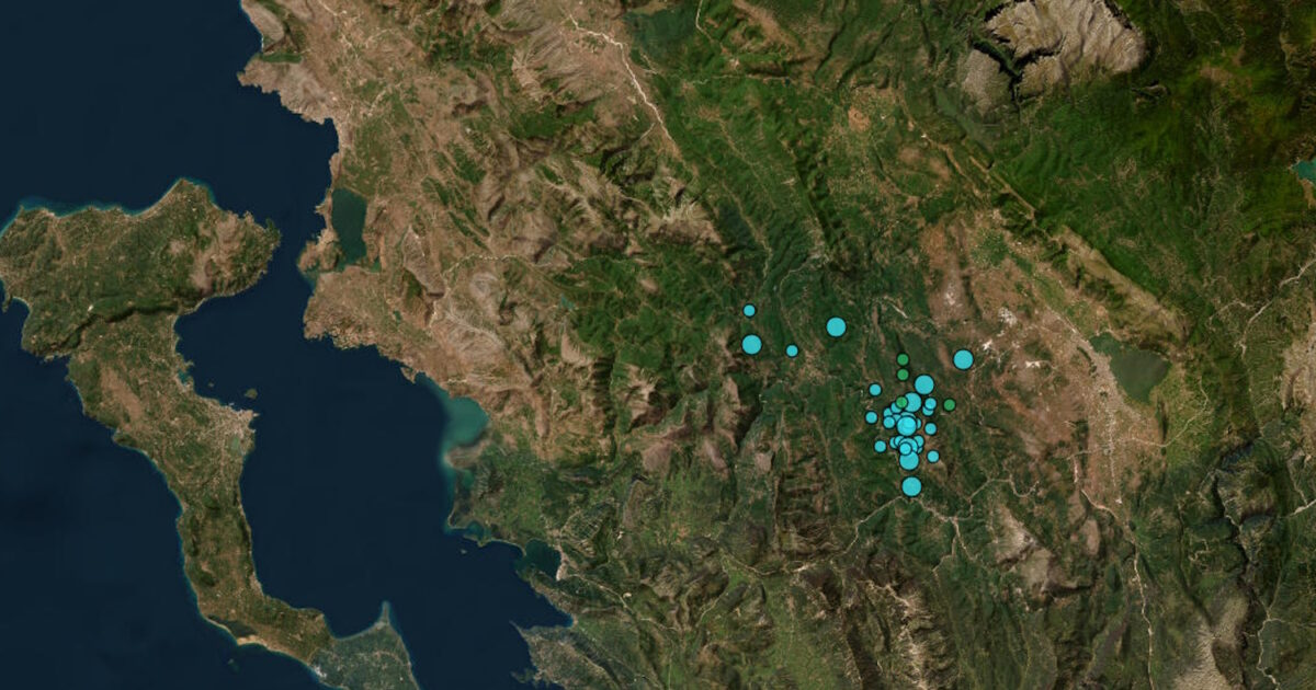 Σεισμός Θεσπρωτία Λεπτοκαρυά 3,9 Ρίχτερ